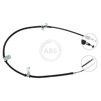 Cable de accionamiento, freno de estacionamiento A.B.S. K19047 Devolución Gratuita